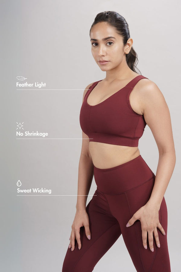 Recycled Polyester Set (Sangria)