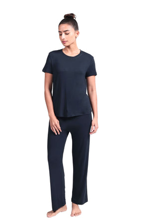 Women’s Bamboo Lounge Set (Midnight Navy)