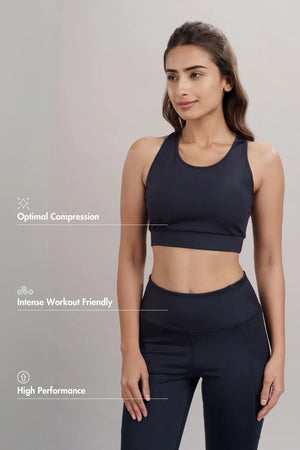 Recycled Nylon Set  (Midnight Navy)