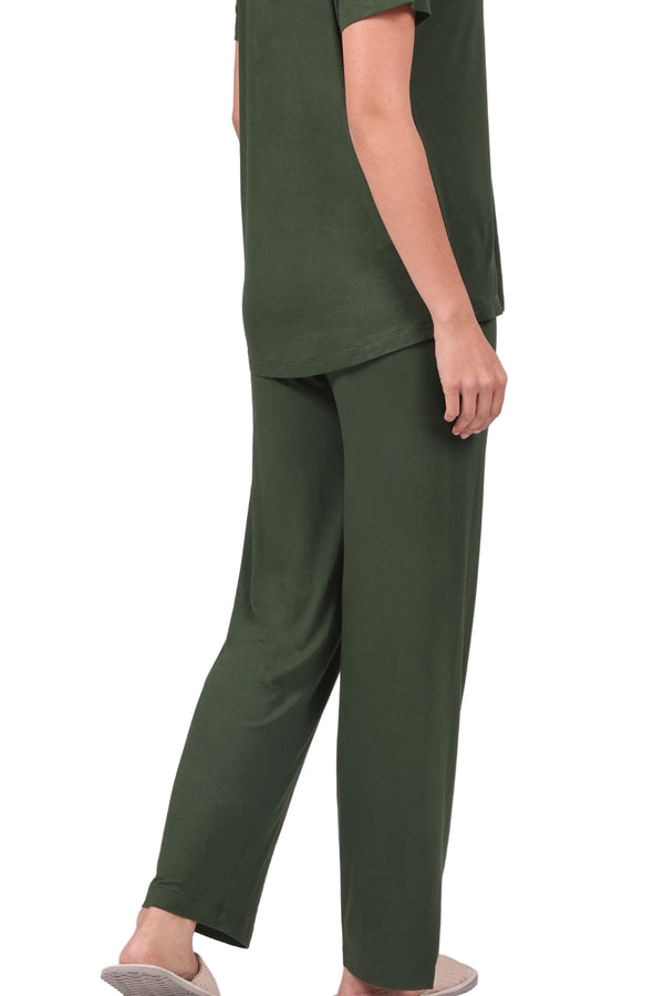 Women’s Bamboo Lounge Set (Pine Green)