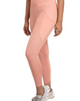 Carbon Sculpt Legging (2 Pockets) (Peach)