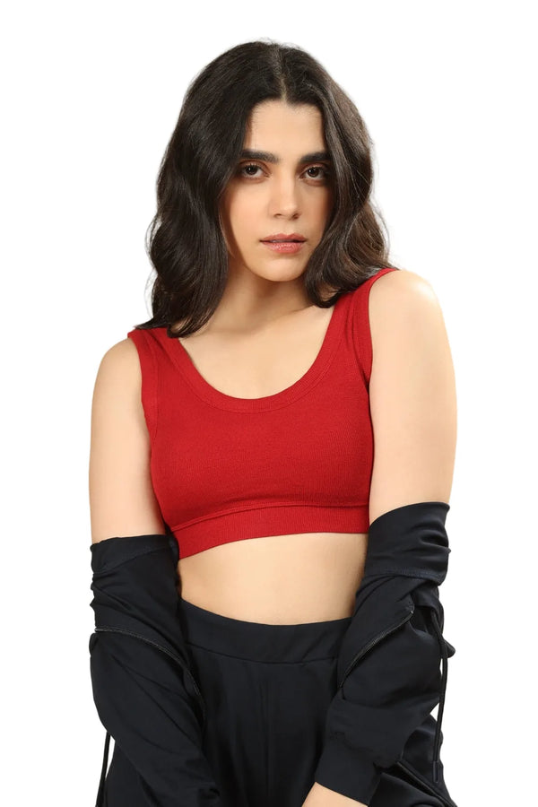 Bamboo Bra (Bold Red)