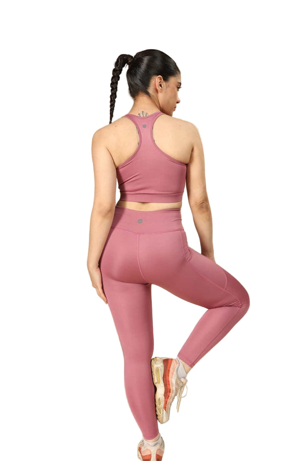 Recycled Nylon Set (Mellow Mauve)