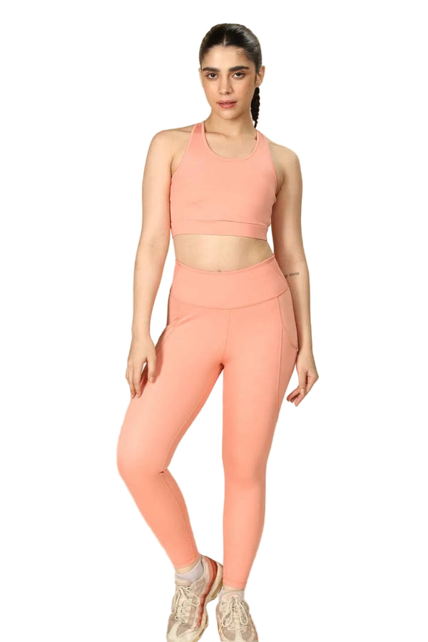 Recycled Nylon Set (Peach)