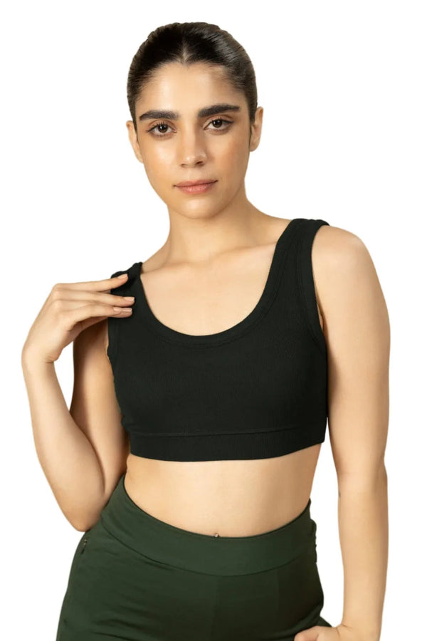 Bamboo Bra (Carbon Black)