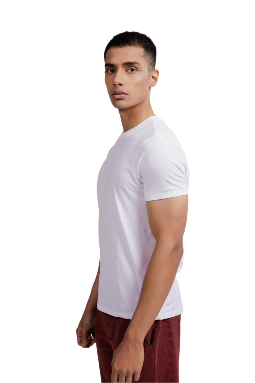 Lightweight Jersey Crew Tee Carbon Pigment main image 1