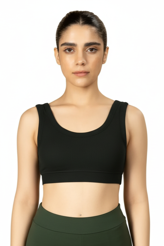 Bamboo Bra (Carbon Black)