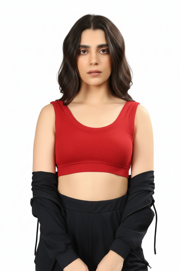 Bamboo Bra (Bold Red)