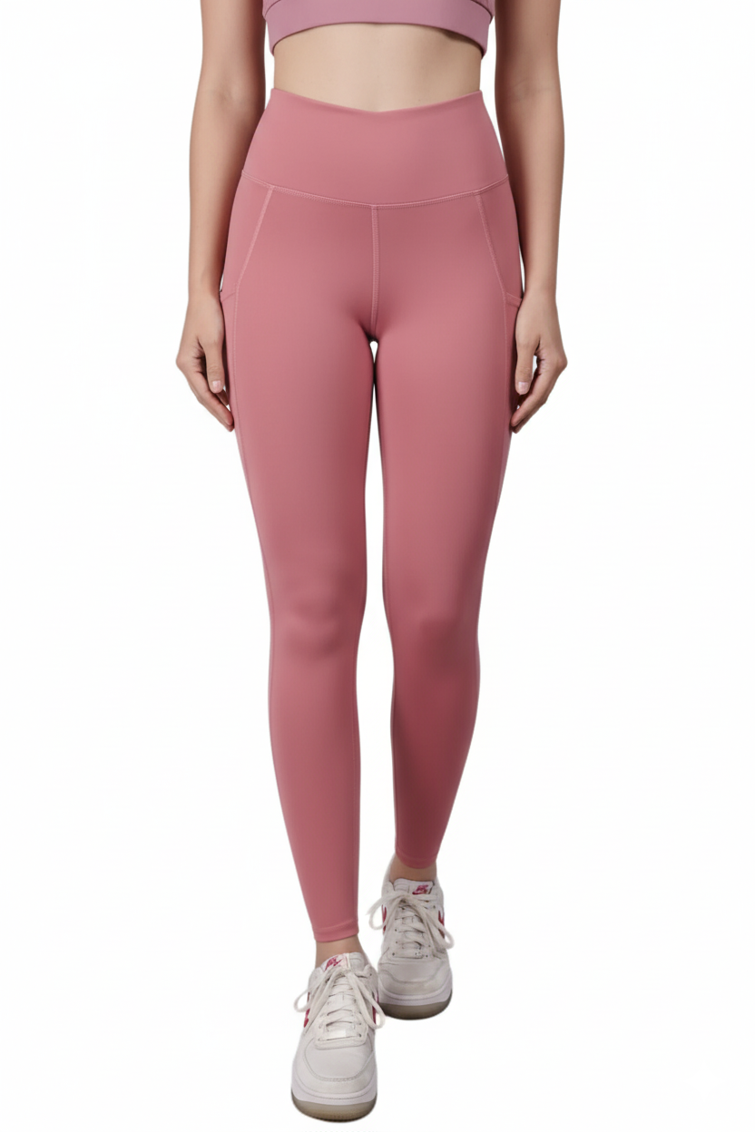 Carbon Utility Legging (2 Pockets) (Mauve Wood)