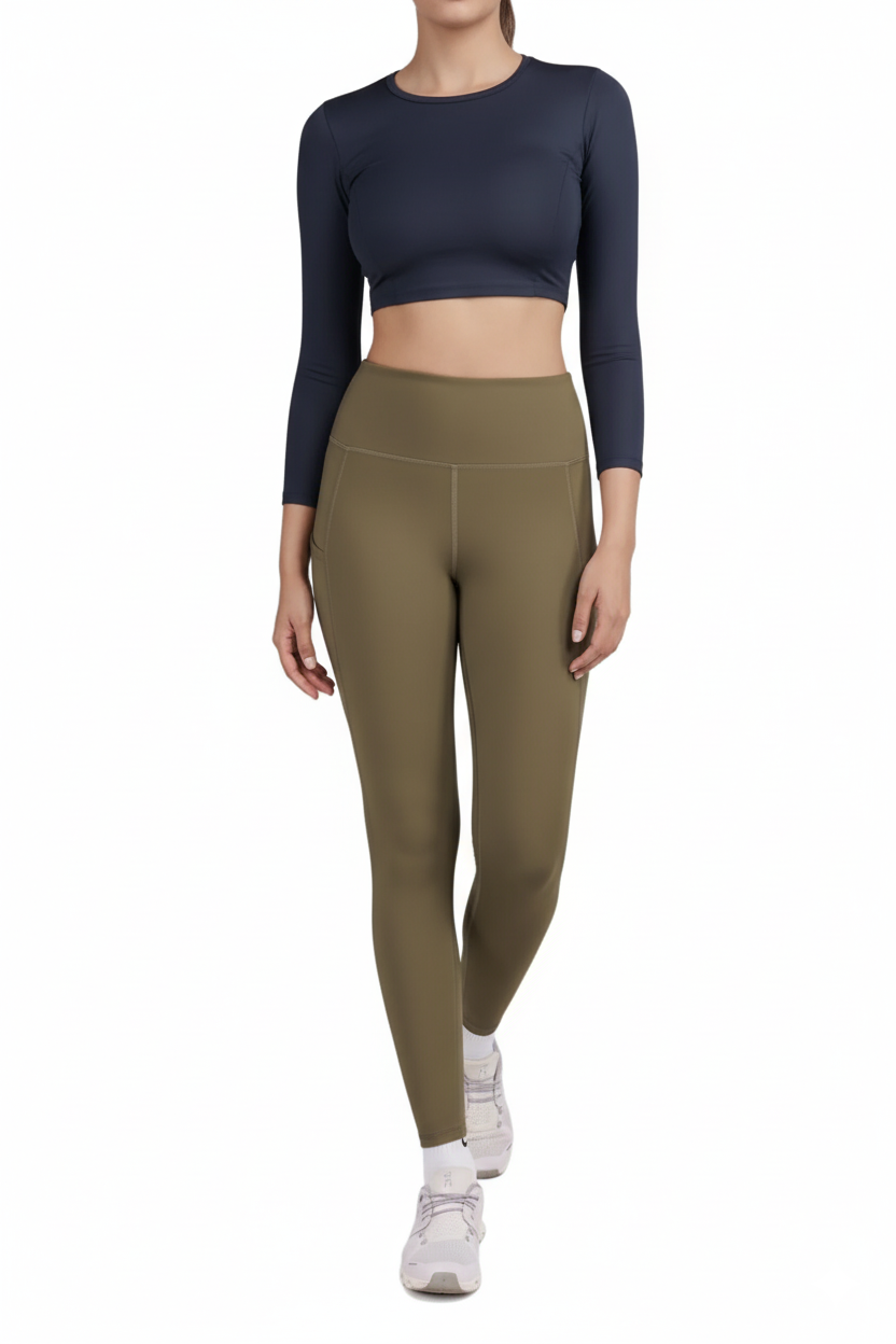 Carbon Utility Legging (2 Pockets) (Sage Green)