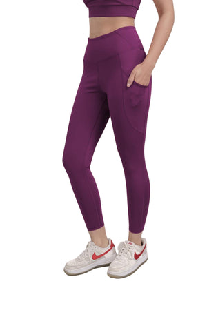 Recycled Nylon Set (Deep Purple)