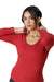 Full Sleeve Bamboo Top (Bold Red)