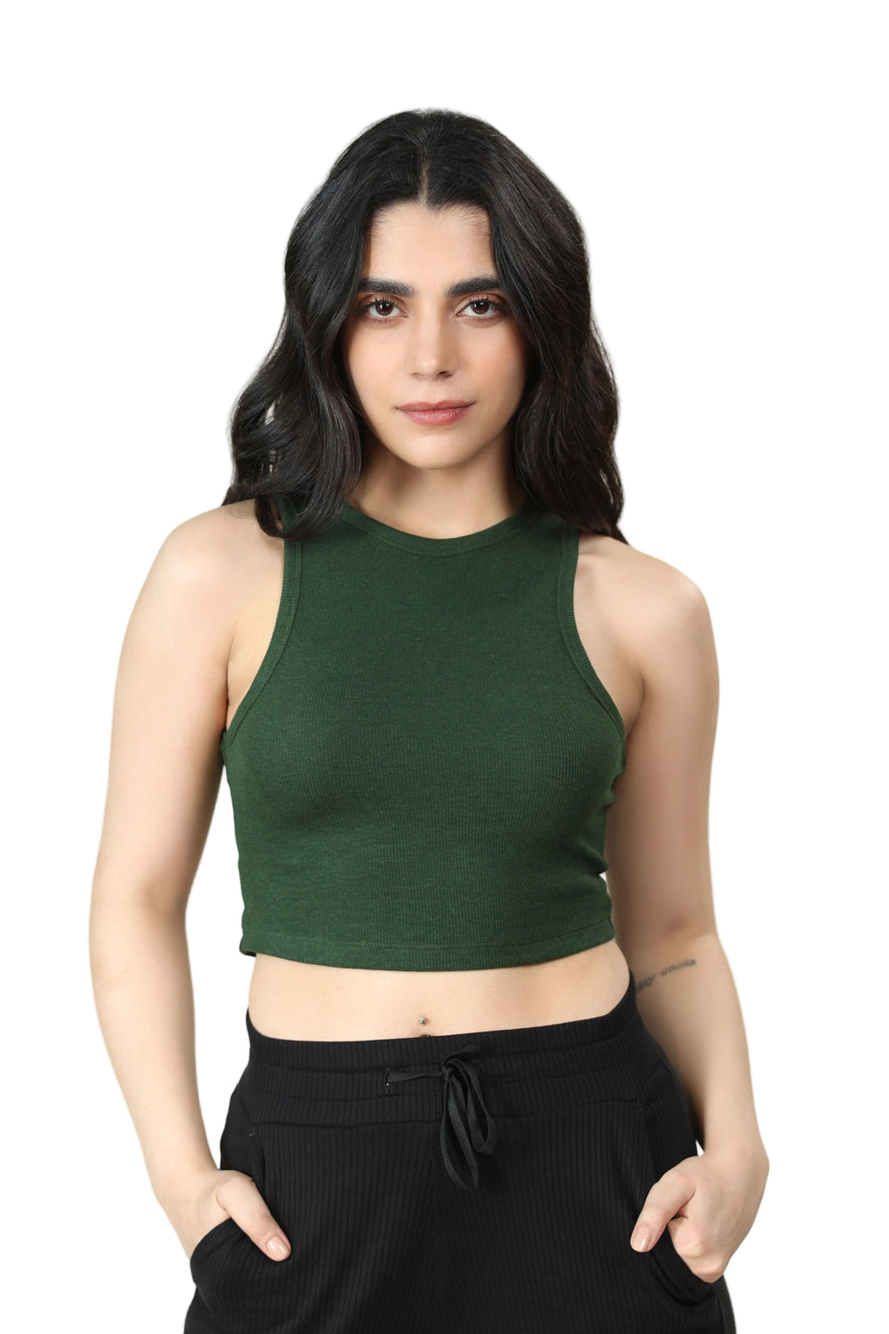 Bamboo Tank Top (Pine Green)
