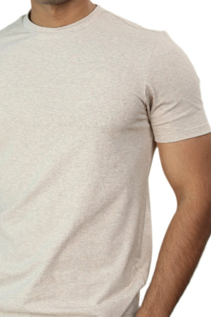 Carbon Heavyweight T-Shirt – Sorona™ (Oat Melange)