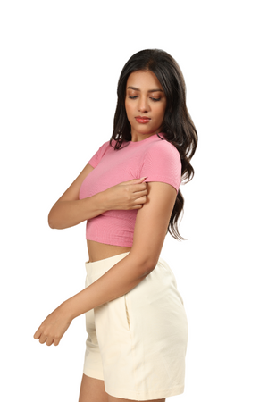 Bamboo Crop Top (Wild Rose)