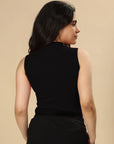 Highneck Tank (Carbon Black)