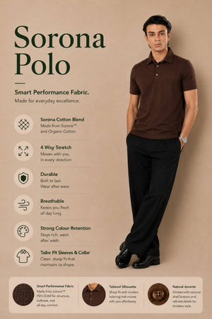 Sorona™ Polo (Chicory Coffee)