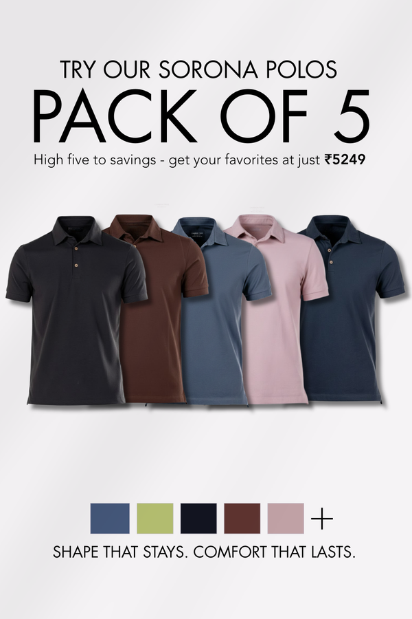 Sorona™ Polo Pack of 5