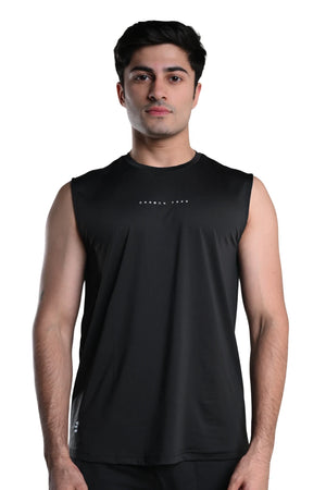 Men’s Bio Sports Tank – EcoCiclo™ Biodegradable Polyester (Coal Grey)