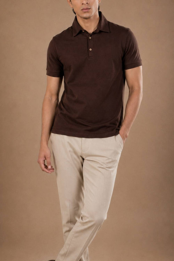 Sorona™ Polo (Chicory Coffee)