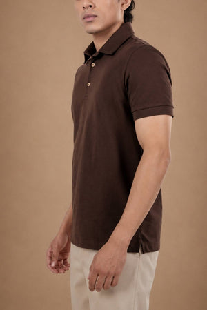 Sorona™ Polo (Chicory Coffee)