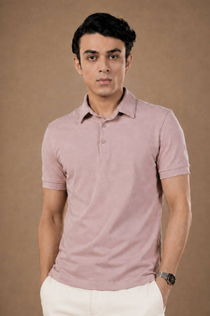 Sorona™ Polo (Adobe Rose)