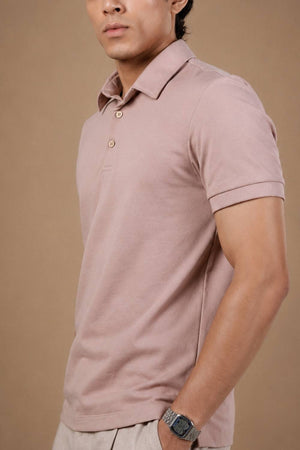 Sorona™ Polo (Adobe Rose)