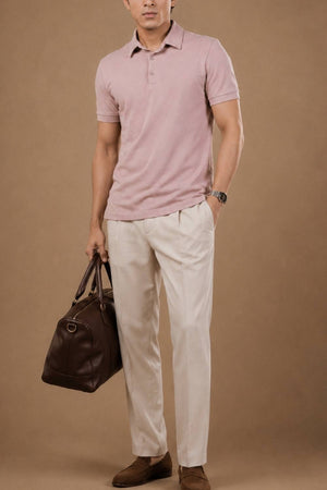 Sorona™ Polo (Adobe Rose)