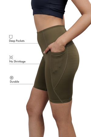 Carbon Cycling Shorts (Sage Green)