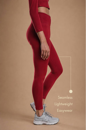 Carbon Comfort Legging (Red Rush)
