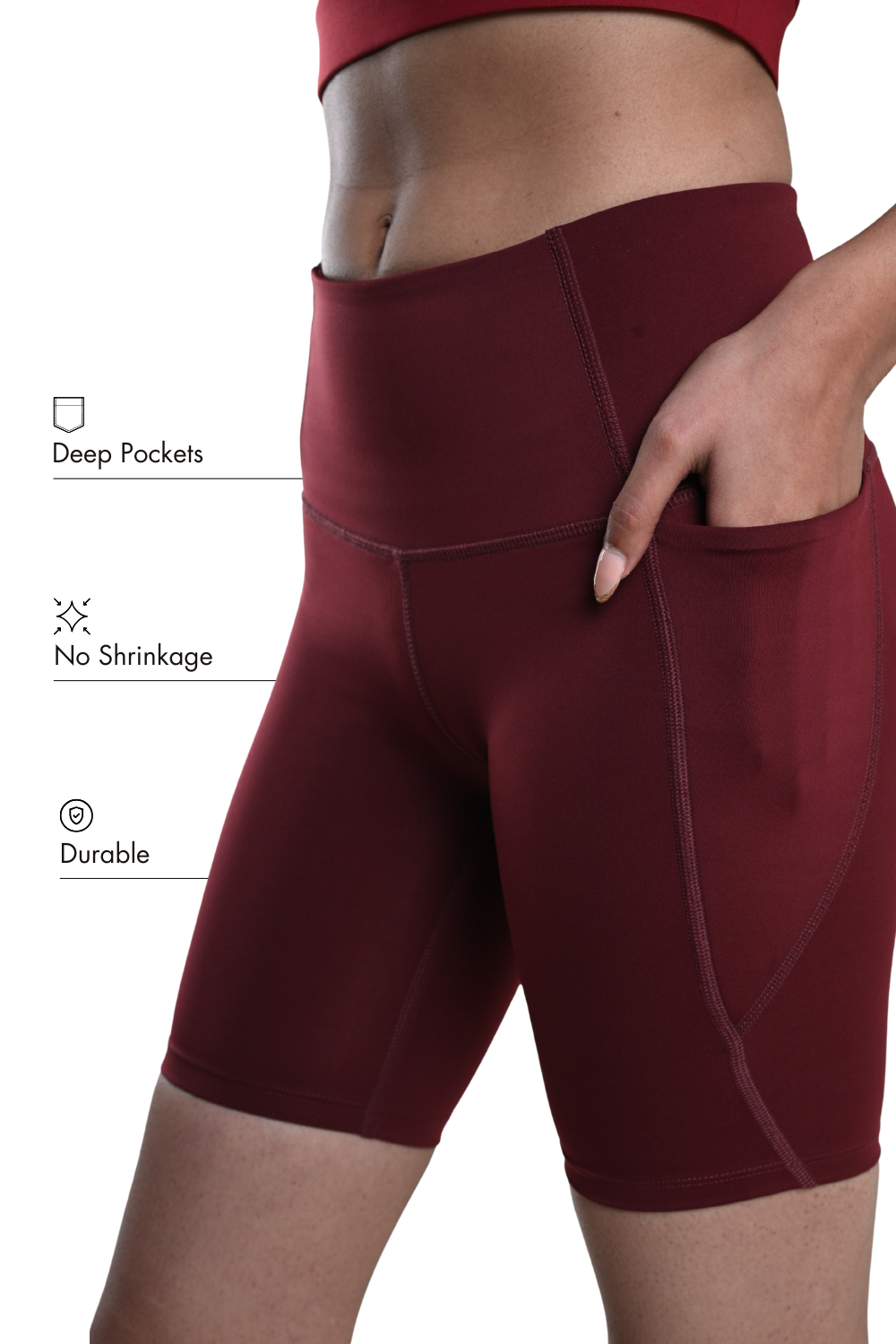 Carbon Cycling Shorts (Sangria)