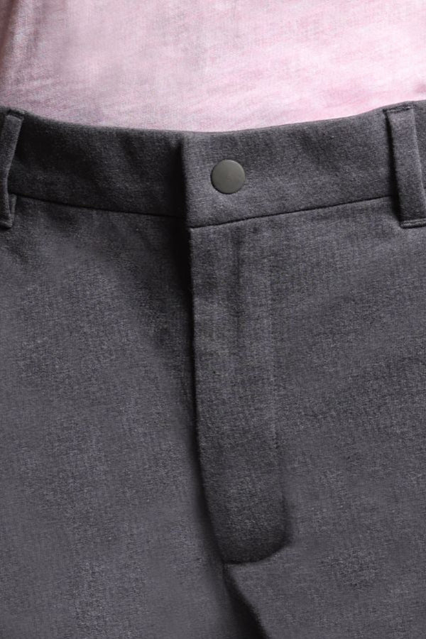 Casual Chino Shorts (Charcoal Melange)