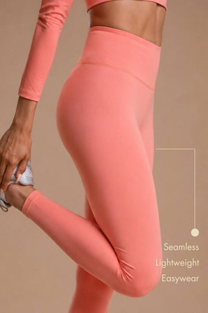 Carbon Comfort Legging (Peach)