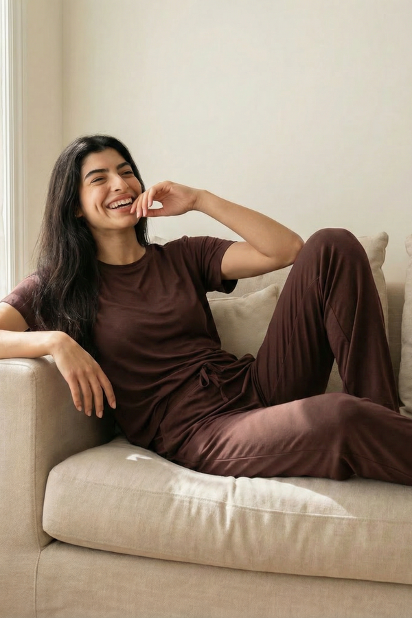 Women’s Bamboo Lounge Set (Chicory Coffee)