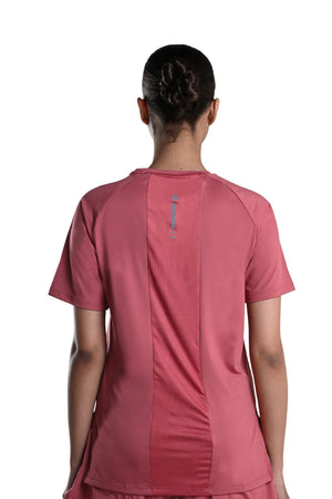 Bio Active Tee – EcoCiclo™ Biodegradable Polyester  (Mauve Wood)
