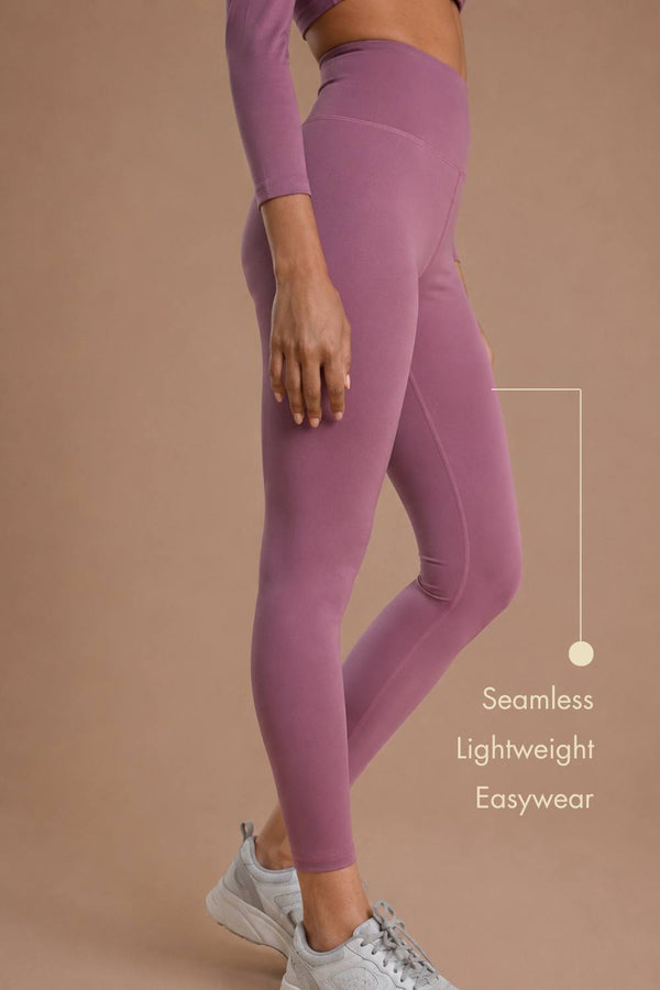 Carbon Comfort Legging (Mellow Mauve)