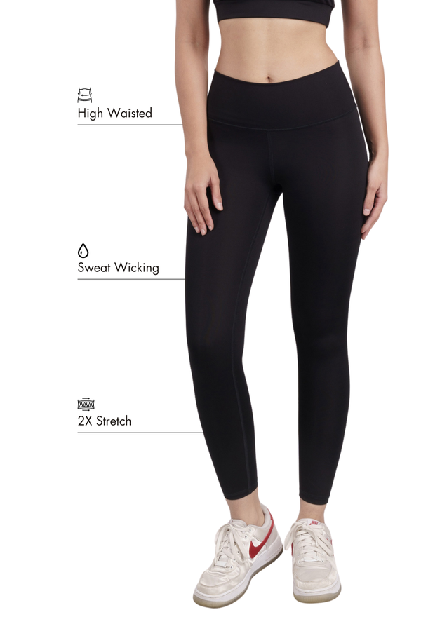 Carbon Comfort Legging (Carbon Black)
