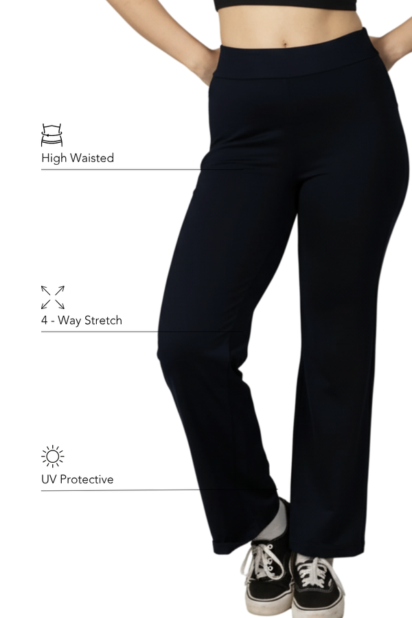 Carbon Straight Pants – EcoCiclo™ Biodegradable Polyester (Carbon Black)