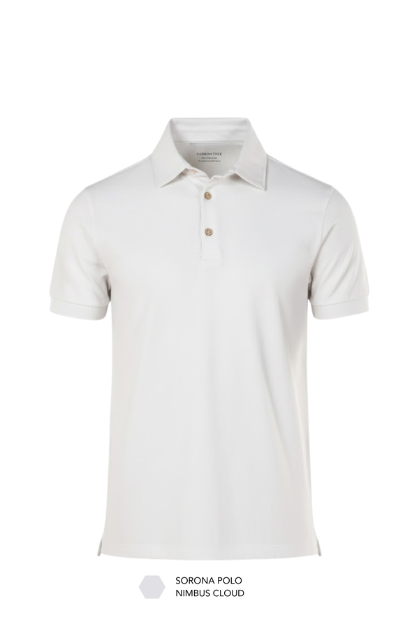 Sorona Polo Black and White Pack of 2