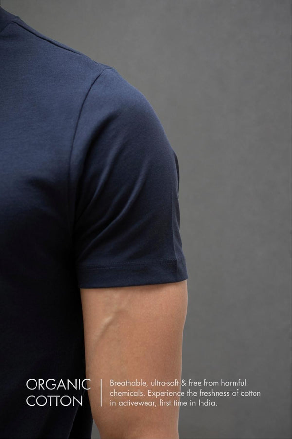 Organic Cotton Men's T-shirt (Midnight Navy)