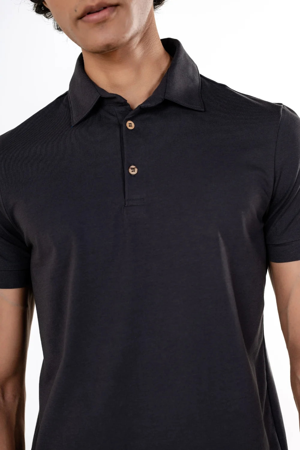 Sorona™ Polo (Coal Grey)