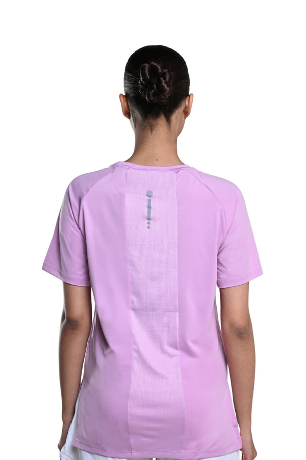 Bio Active Tee – EcoCiclo™ Biodegradable Polyester  (Lavender Haze)