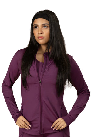 Carbon Active Jacket (Deep Purple)