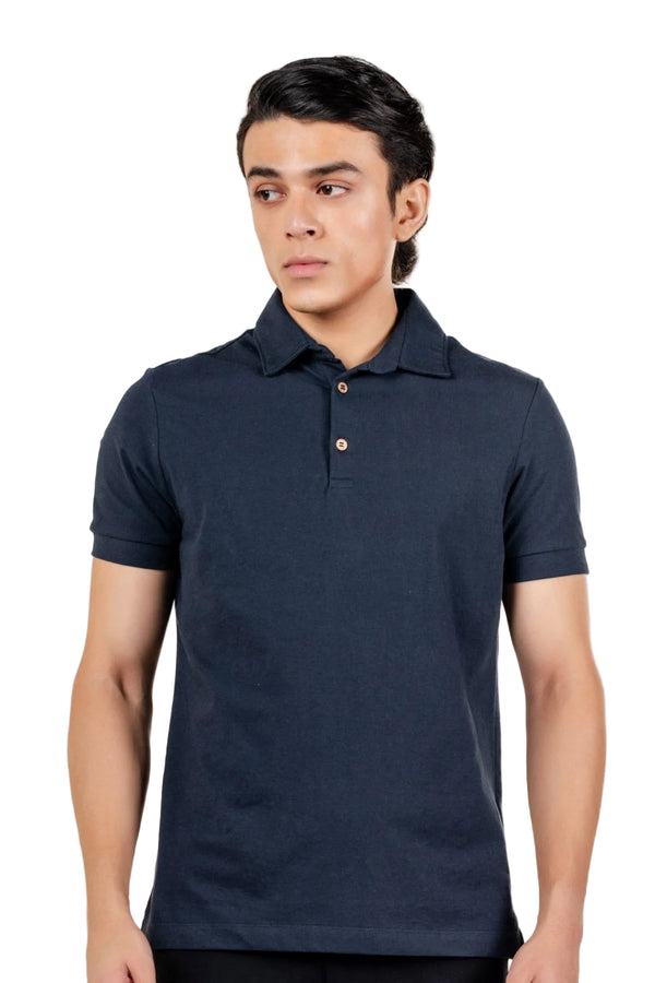 Sorona™ Polo (Midnight Navy)