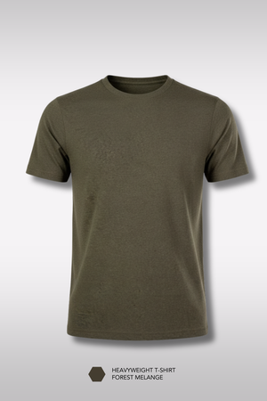 Pack of 2 Heavyweight (Melange) T-shirt at 1799