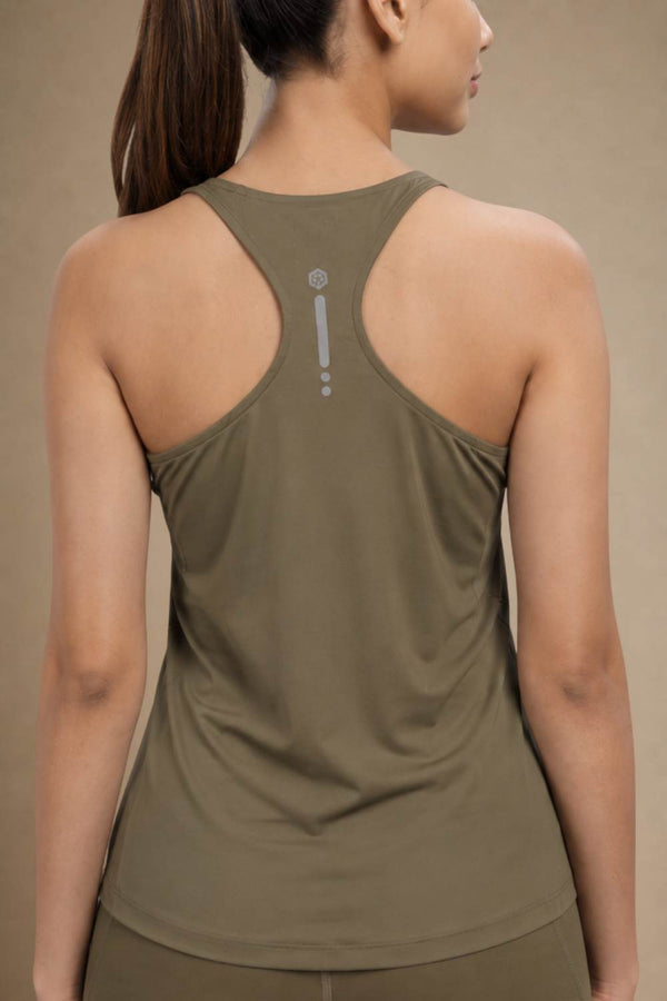 Bio Active Tank – EcoCiclo™ Biodegradable Polyester (Sage Green)