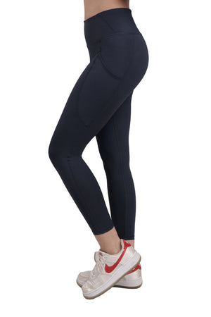Carbon Sculpt Legging (2 Pockets) (Midnight Navy)