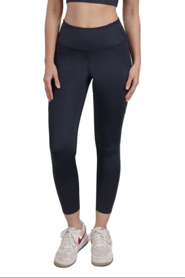 Carbon Sculpt Legging (2 Pockets) (Midnight Navy)