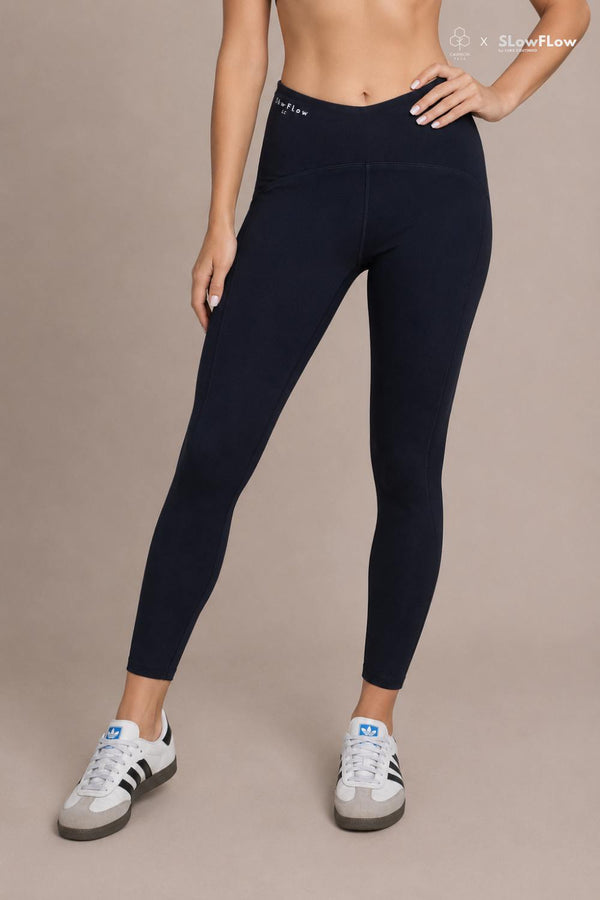SlowFlow Leggings (Carbon Black)