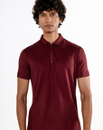 TENCEL™ POLO (Sangria)